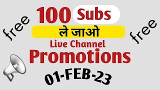 Live Channel Promotions | Channel Checking live