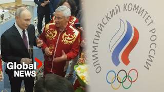 YouTube video thumbnail: International Olympic Committee Lifting Ban on Russian Athlete Despite Ongoing War