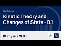Kinetic Theory and Phase Changes