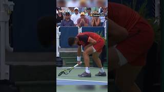 When Carlos Alcaraz destroyed his racket (Cincinnati Open 2024) 🎥 @tennistv | @ATPTour