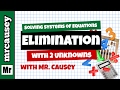 Solving Systems of Equations with Elimination