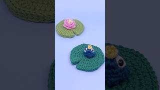 Crocheting Prince Hopleaf the Mini Royal Froggy 🐸 #crafts #crochet #amigurumi