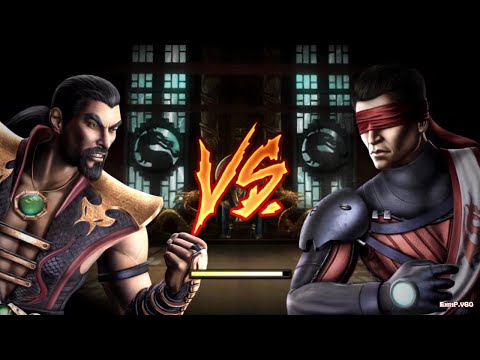 Shang Tsung vs Sektor & Kenshi (Very Hard) - Mortal Kombat 9