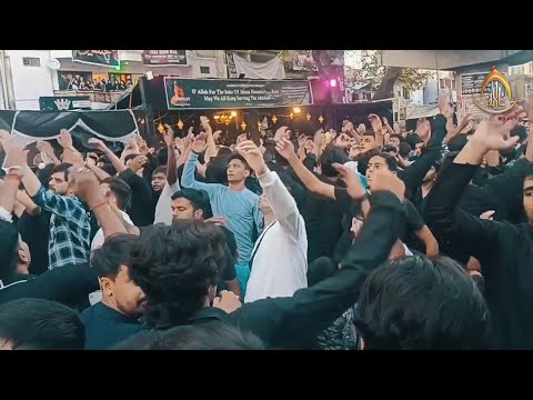 या सकीना या अब्बास की सदाओ से गूंज उठा शहरे अजा | Victoria Street Matam 2025