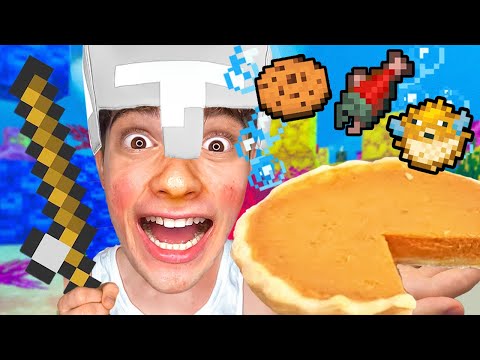 Minecraft Snacks Emoji IRL + ASMR