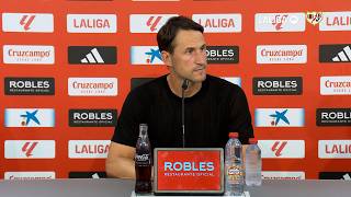 Rueda de prensa de Beñat San José tras el Sevilla FC 2 - Rayo Vallecano 1