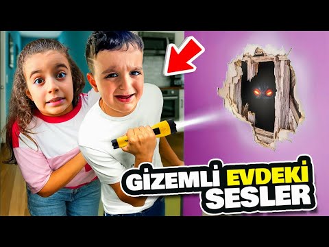 POYRAZ ELİF GİZEMLİ EVDEKİ SESLER BİZİ KORKUTTU!!EVDE BİRİ VAR!!