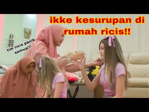 KESURUPAN HANTU DIRUMAH RIARICIS - panik semua