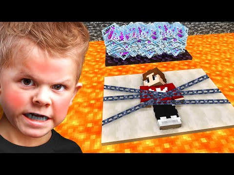 Marlon baut ILLEGALE FALLE in Minecraft 😱