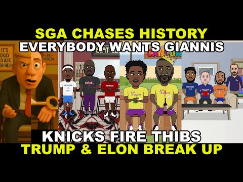 Comedy Sports Mash! - Haliburton Game Winner; SGA chance at history; Trump & Elon feud and more!