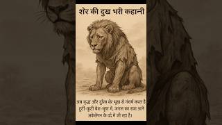 Lion ki dukh vori kehani 😔 #lions #sadvibes