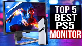 Top 5 Best Monitors for PS5 in 2025 🎮✨ Stunning 4K & Fast Response