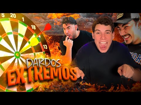 APOSTAMOS $4000 EN DARDOS CON LOS RETOS MÁS EXTREMOS DEL MUNDO🔥🥵 | Luis Rios