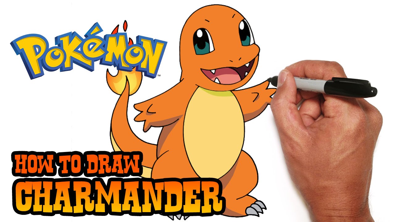 #2 How to Draw Charmander - Pokemon