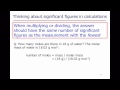 Significant Figures and Measurement Units
