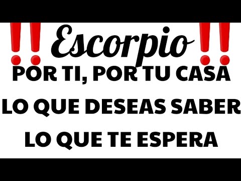 ♏️🦂ESCORPIO 🦂♏️🧿🔮LECTURA GENERAL 🔮🧿