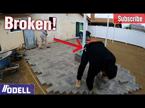Massive Paver job WRECKED MY BACK! part 4