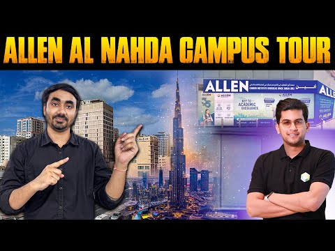 ALLEN Overseas Al Nahda Center Dubai | Campus Tour | Classroom | Students Interview | #dubai #uae