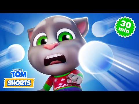 Snowball Fun! 🎄 Talking Tom Shorts Compilation