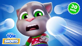 Snowball Fun! 🎄 Talking Tom Shorts Compilation