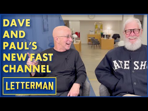 Dave Has A New FAST Channel! | David Letterman