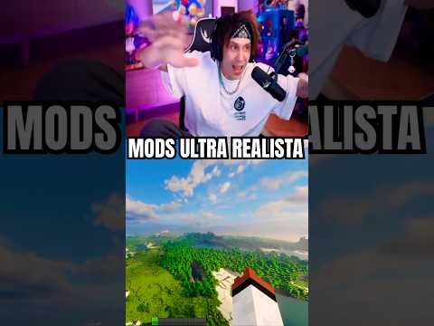 RUBIUS ENSEÑA EL MOD ULTRA REALISTA EN MINECRAFT HORIZONS 😱 #clip #twitch #minecraft
