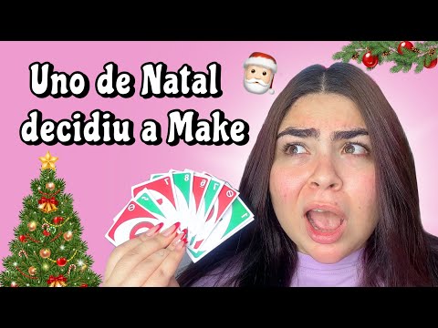 UNO DE NATAL DECIDIU AS GOTAS DE CADA PRODUTO 😱🎄🎅🏻