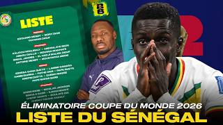 LISTE DU SÉNÉGAL POUR LES MATCHS CONTRE LE SOUDAN ET LA RD CONGO
