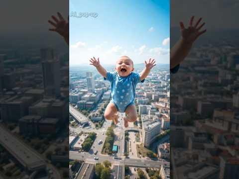 Baby's Day Out #ai #funny #animation  #cuteanimals  #cartoon #spiderman #shorts