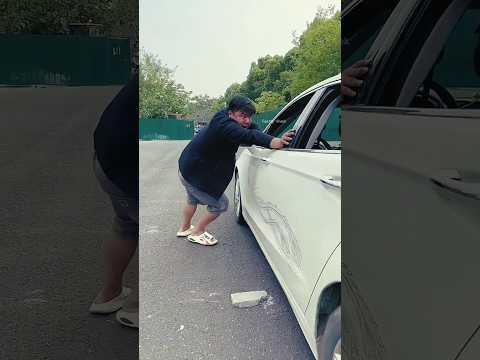 Unexpected The car started running without a driver. #shortsvideo #shorts #trending #car