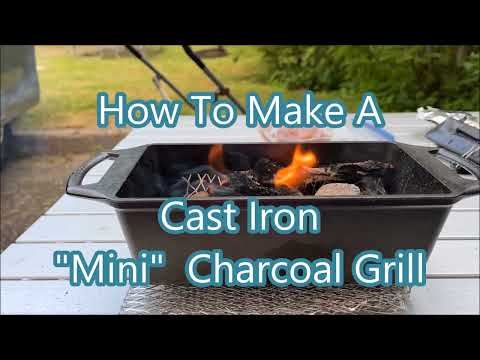 DIY Mini Charcoal Grill – Minivan Camper Life