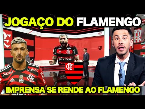 "FLAMENGO DEU UM BAILE no 1ºTEMPO ! FILIPE LUIS LEVANTOU O FLAMENGO !" IMPRENSA se RENDE ao FLAMENGO