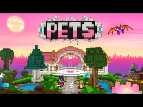 Pet Islands Build Battle in Skyblock! Blockman Go