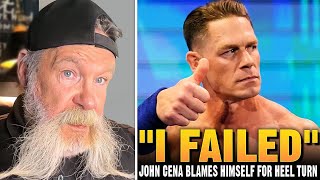 John Cena Blames Failed Heel Turn on Himself