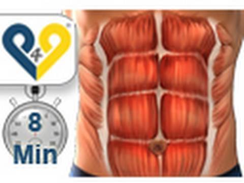 Abdominales en 8 minutos, entrenamiento para hacer abdominales perfectos