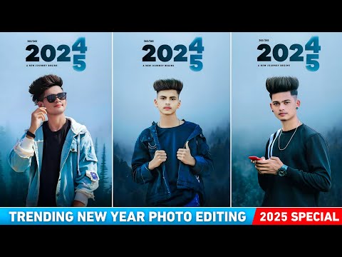 2025 New year photo editing | Happy new year photo editing 2025 | New year photo editing