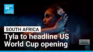 YouTube video thumbnail: Rising Star of South African Music Tyla to Headline US World Cup Opening