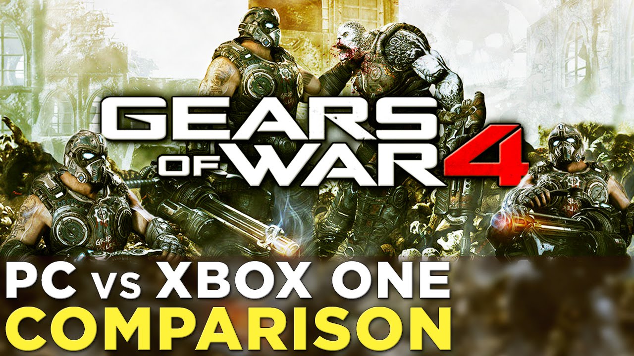 GEARS OF WAR 4 - Xbox One vs. PC Graphics Comparison