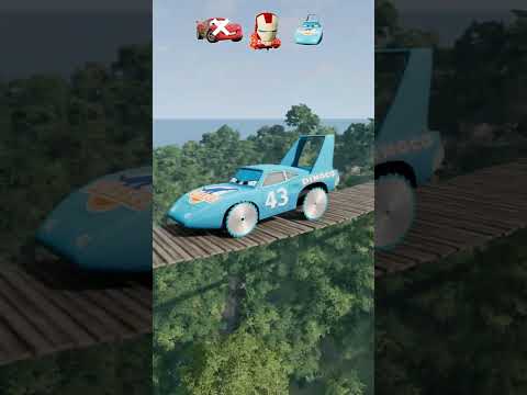 mcqueen car vs all car ? 🤡 #176 #carvs #mcqueen #beamngdrive #automobile #beamngexperiments #gta