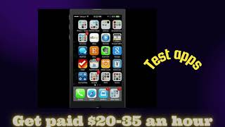 Test Apps Get Paid - Non Cash App "Free" Money - Make $20-$35 an Hour