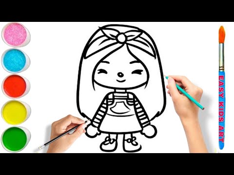 Cute drawing ideas | How to Draw Cute Dolls: Simple and Creative Ideas for Kids