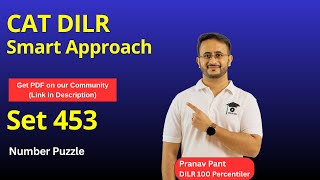 CAT Infinite DILR - Set 453 | The Mathematician's Grid | Number Puzzle