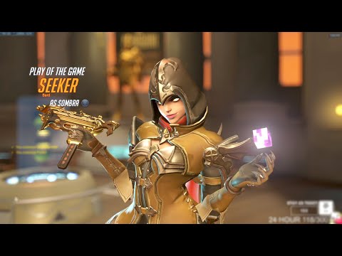SEEKER PRO SOMBRA and BASTION! POTG! [ OVERWATCH 2 TOP 500 SEASON 6 ]