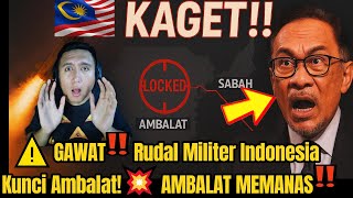 😱 MALAYSIA KAGET‼️ Rudal KHAN Indonesia Kunci Ambalat, PM Anwar Langsung Bereaksi!🇲🇾REACTION🇮🇩