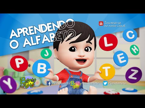 Bento e Totó - Aprendendo o Alfabeto (Desenho Infantil)