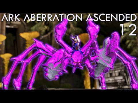 Taming a Monster Karkinos Giant Crab! ARK Aberration Ascended E12