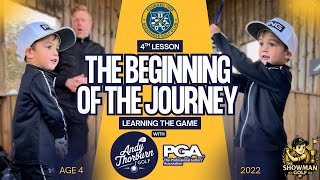 Golf Swing Fundamentals at Age 4 | Junior Golf Development