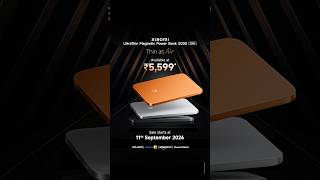 Xiaomi UltraThin Magnetic Power Bank 5000 (15W) | 6mm Ultra Thin | Sale Starts 11th September.