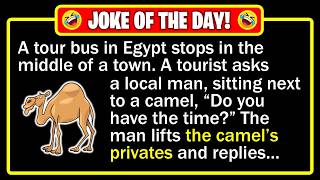 🤣 BEST JOKE OF THE DAY! - A tourist learns a strange way to tell time... | Funny Dad Jokes