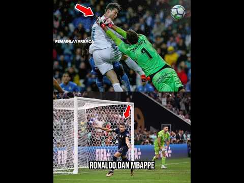 Ronaldo & Mbappe vs kiper tengil โ ๏ธ